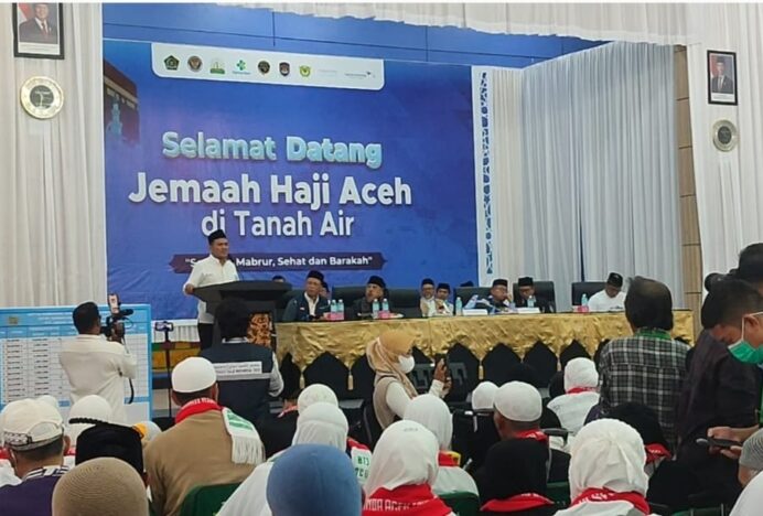 Kloter Pertama Jemaah Haji Aceh Tiba di Tanah Air, 1 Wafat, Donasi Tembus Rp 60 Juta