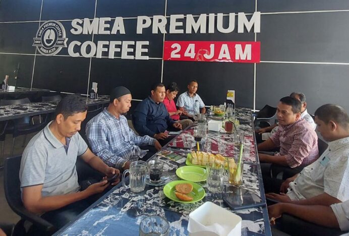 Dua Minggu Dilantik, Ketua Gersuma Aceh Jamaluddin, ST, MM Adakan Rapat Perdana Bersama Jajarannya