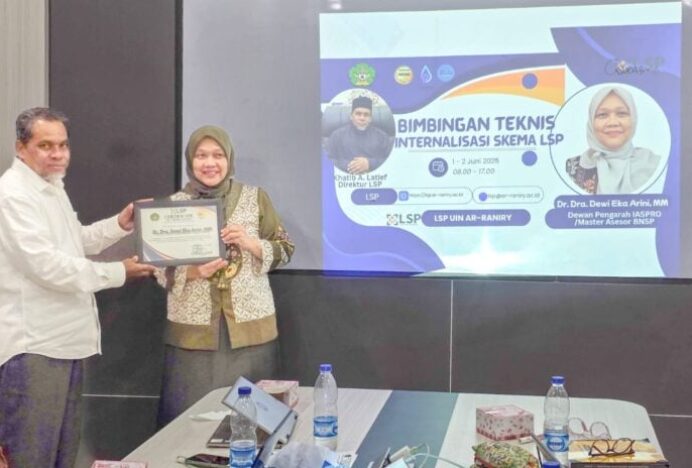 LSP UIN Ar-Raniry Gelar Bimtek Internalisasi Asesmen Kompetensi: Langkah Strategis Menuju Sertifikasi Berkualitas