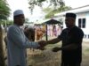 Danlanud SIM Serahkan 4 Ekor Sapi dan 7 Kambing Qurban untuk Warga Sekitar Pangkalan