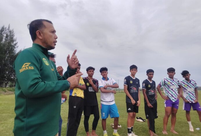 Pemain Sepak Pra PORA Aceh Besar Akan Segera Laksanakan Uji Coba