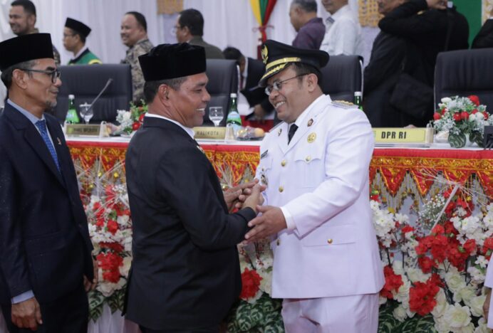 Syech Muharram Hadiri Pelantikan Wali Kota Sabang