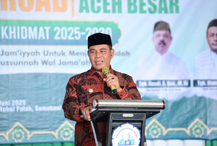 Bupati Aceh Besar Ajak Ormas Islam Aktif Jaga Aqidah dan Moral Umat