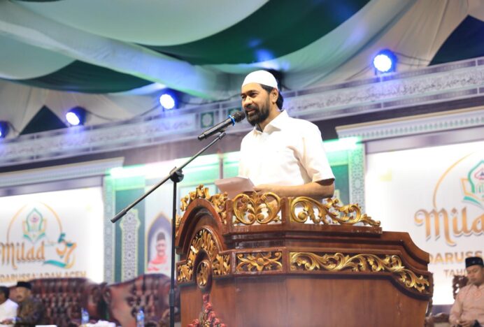 Gubernur Aceh Hadiri Milad Ke-57 YPI Darussa’adah
