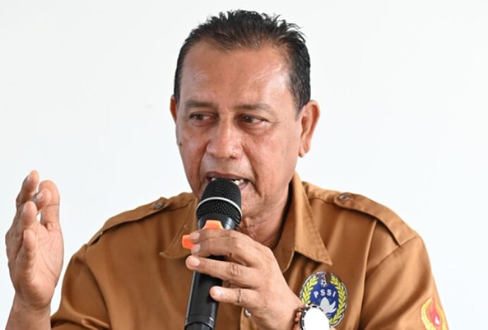 Ketua Umum PSSI Aceh Besar Minta Pemain Pra PORA Fokus Lolos Langsung ke PORA