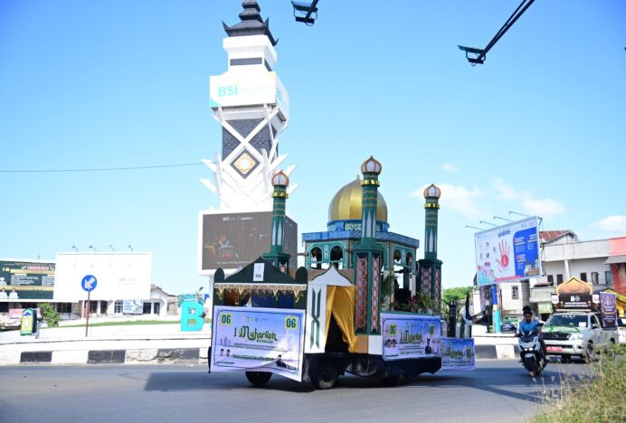 Pawai Ta’aruf Meriahkan Tahun Baru Islam 1447 H di Aceh Besar