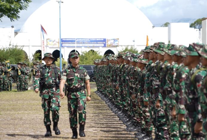 Wakili Pangdam IM, Kasdam IM Tutup TMMD ke-124 di Kota Jantho