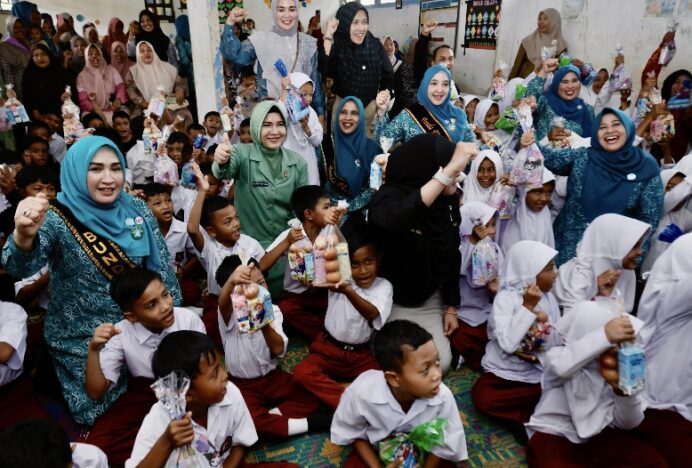 Bunda PAUD Aceh Sosialisasikan Pola Makan Sehat B2SA di Aceh Selatan