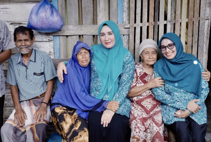 Marlina Kembali Turun Kampung Jemput Data Warga Miskin Calon Penerima Rumah Layak Huni