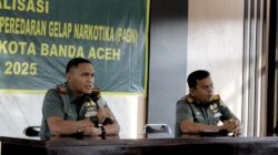 Kodim 0101/KBA Gandeng BNN, Gelar Edukasi Bahaya Narkoba bagi Prajurit dan Keluarga