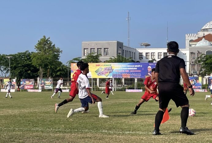 Tim Sepakbola Pra PORA Aceh Besar Bungkam Bener Meriah 3-0 di Bireuen