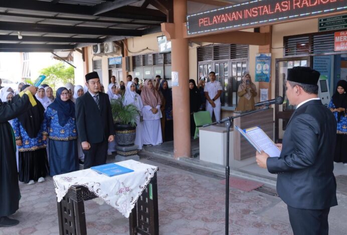Muharram Idris Lantik  dr. Bunaiya Sebagai Direktur RSUD Aceh Besar