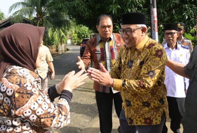 Pemkab Aceh Besar Apresiasi Pemutakhiran Data di Gampong Beuradeun