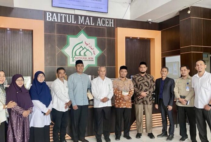 Pascapelantikan, Komisioner Baitul Mal Kota Banda Aceh Audiensi ke Baitul Mal Aceh