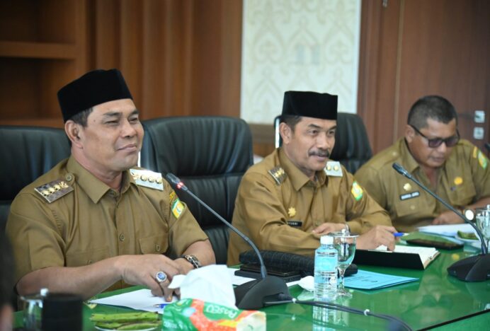 Bupati Aceh Besar Pimpin Rakor OPD, Bahas Kinerja dan Persiapan HUT Kabupaten