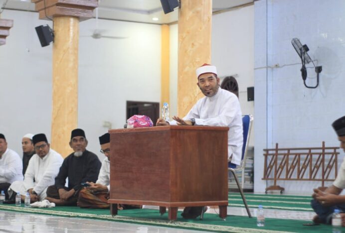 Masyarakat Antusias Hadiri Tabligh Akbar Sambut Tahun Baru Islam 1447 H di Masjid Besar Abu Indrapuri