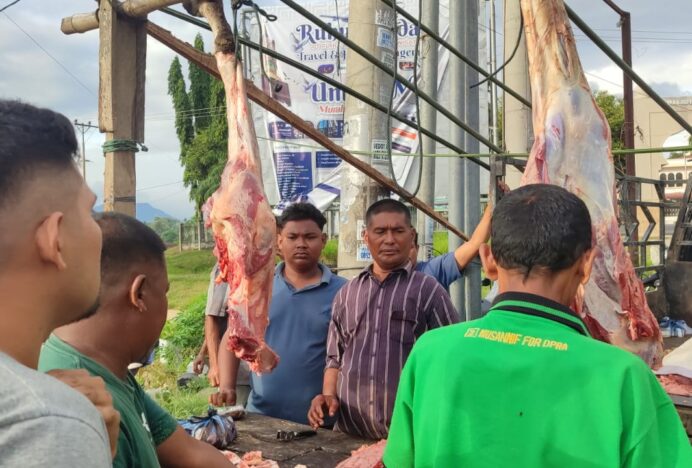 Tradisi Meugang Sambut Idul Adha, Harga Daging di Indrapuri Capai Rp170 Ribu per Kilogram