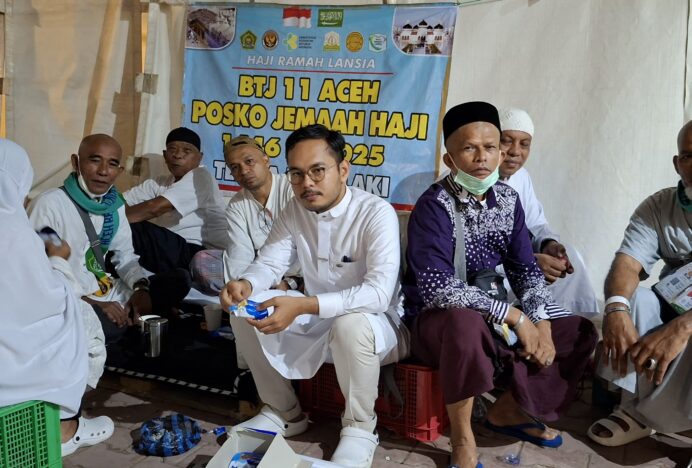 Puncak Haji Selesai, Seluruh Jemaah Haji Aceh Besar Kembali Ke Hotel