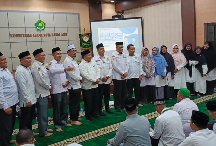Pokja Majelis Taklim Kemenag Banda Aceh Dikukuhkan, Siap Tingkatkan Sinergi dan Pelayanan Umat