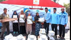 DPD BKPRMI Aceh Besar Salurkan Bantuan untuk Korban Kebakaran