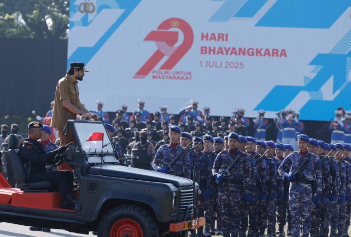 Gubernur Irup Hari Bhayangkara ke-79 di Aceh