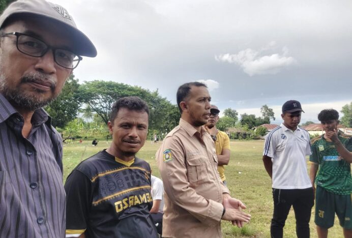 Ketua Tim Sepak Bola Pra PORA Aceh Besar Minta Pemain Rebut Satu Tiket