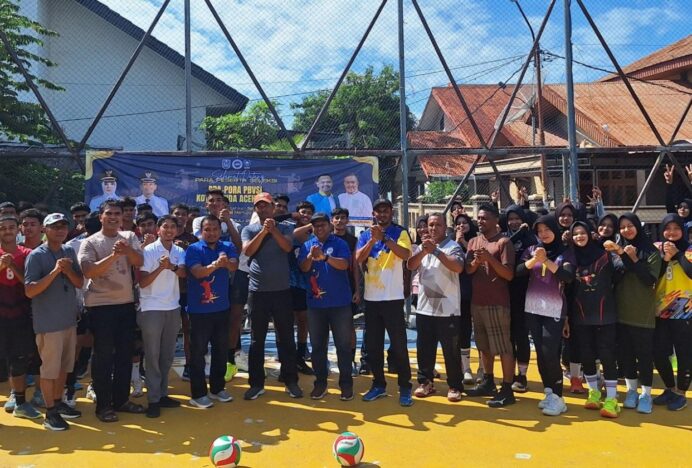 100 Pebolavoli Bersaing di Seleksi Pra PORA Banda Aceh