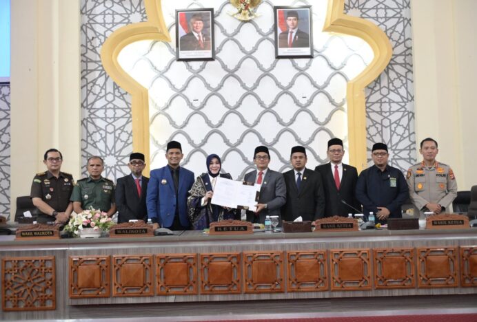 DPRK Banda Aceh Terima Pertanggungjawaban APBK 2024