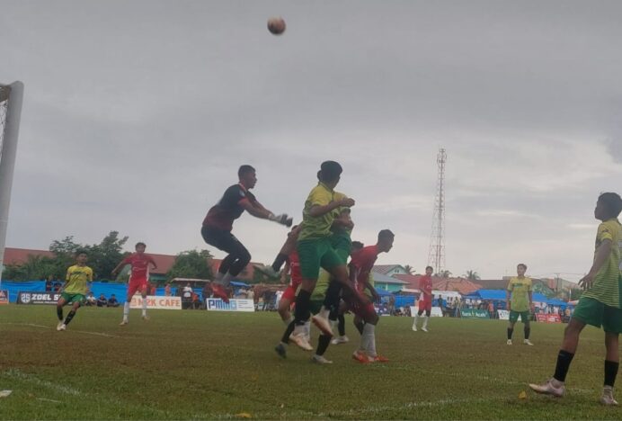 Tim Pra PORA Aceh Besar Lolos Babak 8 Besar, Singkirkan Bravo FC 2-1