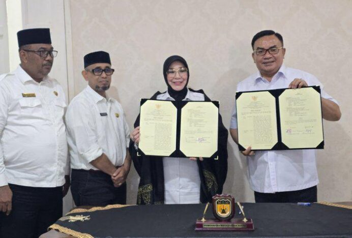 Bupati Aceh Tenggara Teken Komitmen Program Smart City dan Good Governance