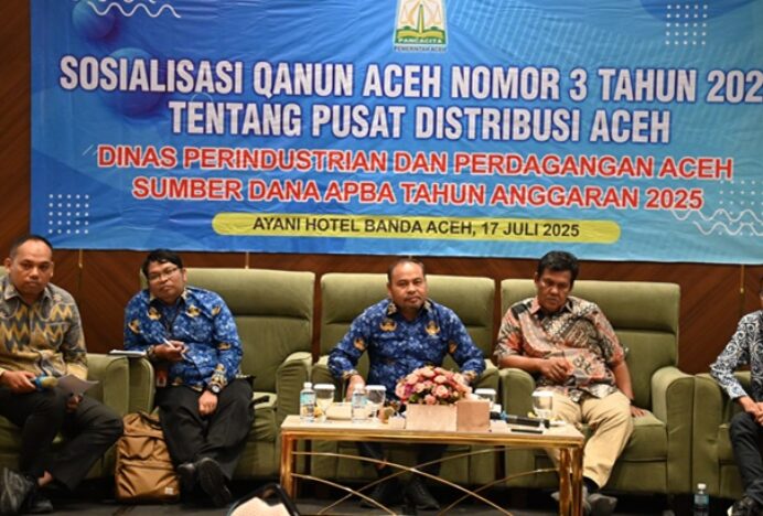 Disperindag Sosialisasi Qanun No. 3/2025, Pemerintah Aceh Akan Pangkas Jalur Distribusi Sembako