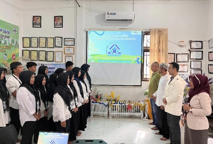 21 Remaja Darul Kamal Dilantik Jadi Kader Edukator dan Konselor Sebaya