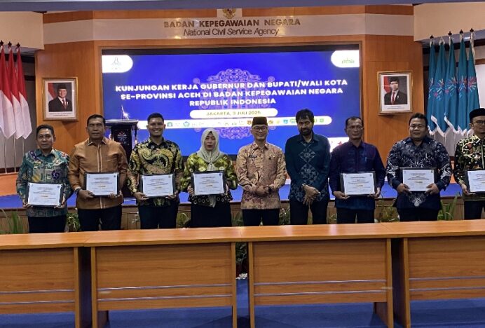 Audiensi ke BKN, Mualem Suarakan Nasib Tenaga Non-ASN dan Mutasi Keluarga ASN