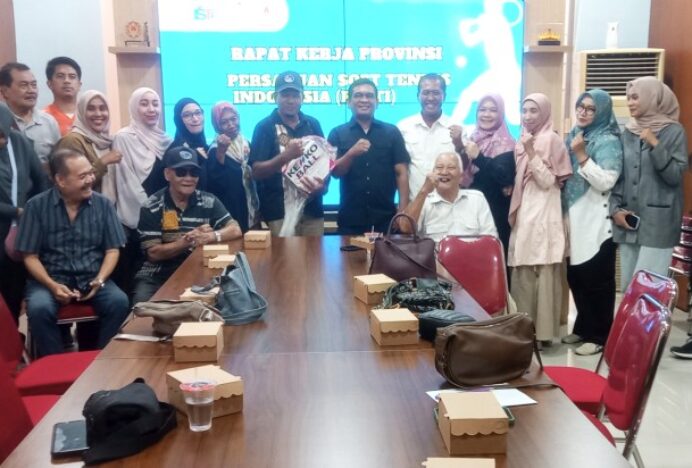 Buka Rakerprov, KONI Aceh Berharap Soft Tenis Terus Berkembang dan Prestasi Meningkat di PON NTB