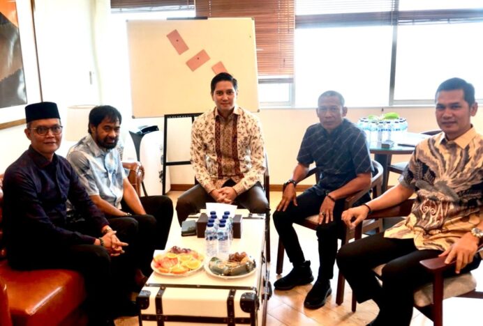 Bertemu Fraksi Gerindra DPR RI, Gubernur Aceh Minta Dukungan Revisi UUPA Hingga Pengelolaan Blang Padang
