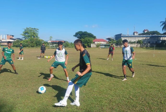 Pemain Sepak Bola Pra PORA Aceh Besar Kembali Digembleng, Persiapan Hadapi Playoff