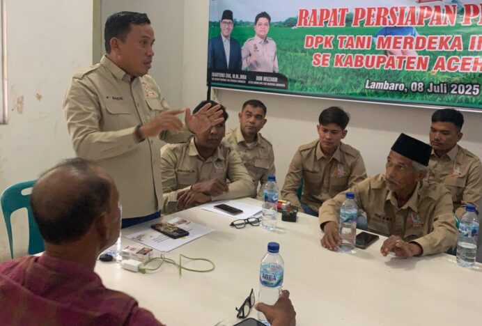 Jaringan Tani Merdeka di Aceh Besar Menjalar ke Kecamatan