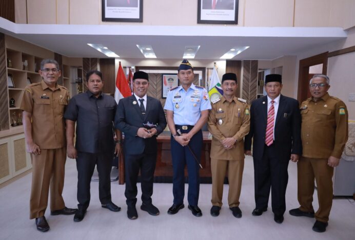 Syech Muharram Apresiasi Kinerja Danlanud SIM Kolonel Pnb Hantarno Edi Sasmoyo
