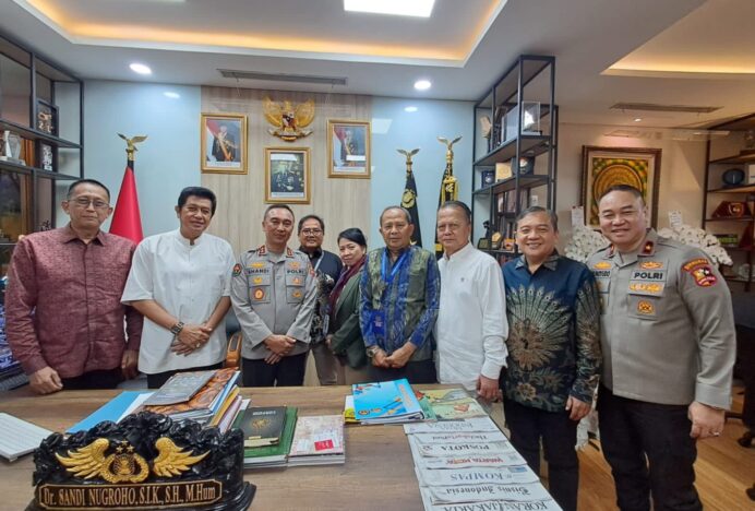 Panitia Kongres Persatuan PWI Audiensi ke Kapolri