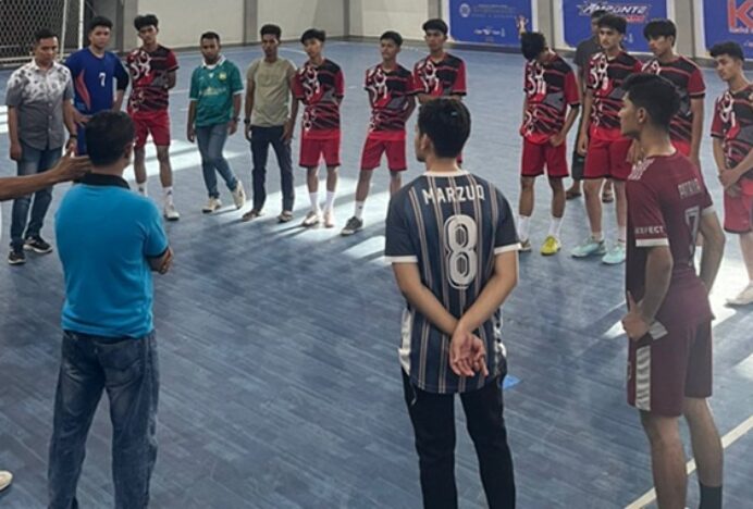 Tim Fustal Pra PORA Aceh Besar Siap Pecundangi Tuan Rumah Aceh Barat