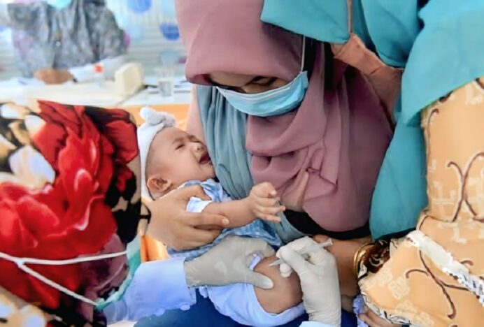 Cakupan Imunisasi Dasar Mulai Meningkat, Dinkes Aceh Besar Optimis Capai Target Nasional