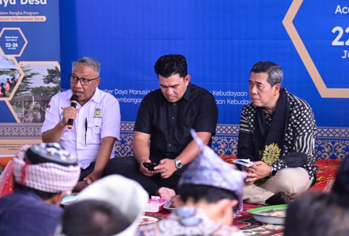 Asisten I Sekdakab Aceh Besar Hadiri Pembukaan Lokakarya Penguatan Daya Desa di Gampong Nusa