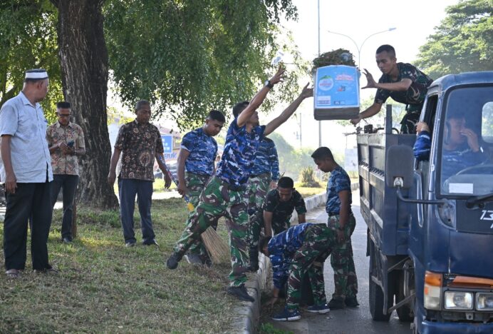 Jelang Harbak ke-78 TNI AU, Lanud SIM Gelar Karya Bakti Bersama Masyarakat Blang Bintang