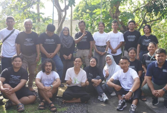 Muhammad Wakili Aceh Pada Pelatihan Budidaya Benih Lokal di Bali