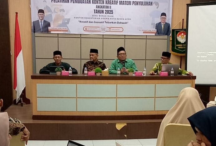 “Kere Tapi Aktif”: Semangat Kreatif Dakwah Digital Penyuluh P3K Kemenag Banda Aceh