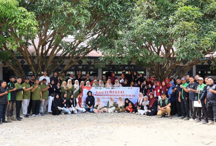 Ksatria ASAR Humanity bersama KKG PAI MI Aceh Besar Laksanakan Bakti Negeri peringati HUT RI ke-80