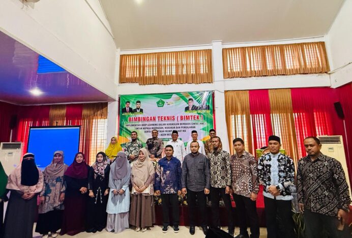 MGMP MA Aceh Besar Dikukuhkan, 4 Ketua diantaranya dari MAN 1 Aceh Besar