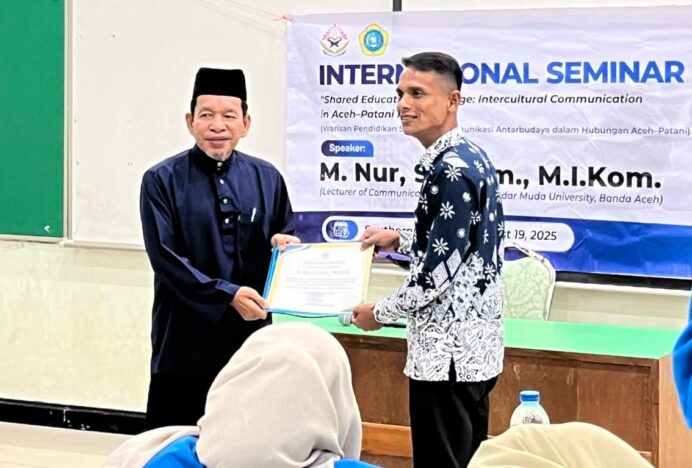 Pemuda Aceh Besar Isi Seminar Internasional di Thailand