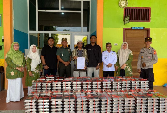 496 Siswa MAN 1 Aceh Besar Perdana Terima MBG