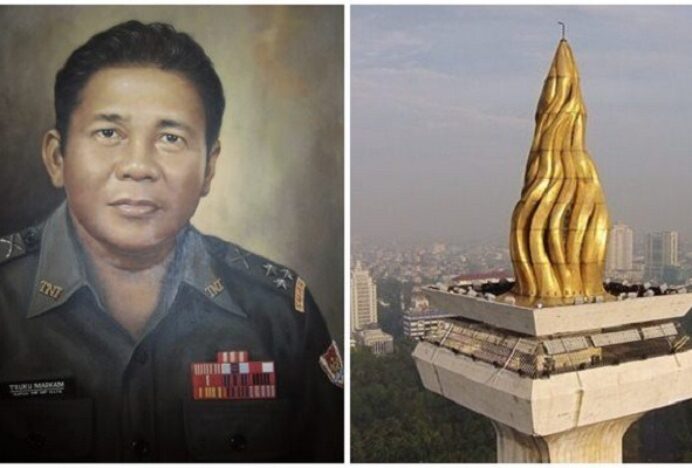 Teuku Markam Saudagar Aceh Penyumbang Emas di Puncak Monas